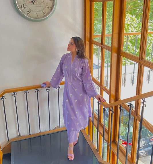 Pk Two pieces set (Lilac)