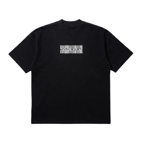 BARCODE TEE BLACK