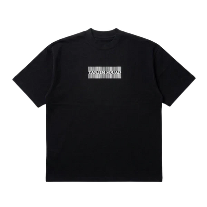 BARCODE TEE BLACK