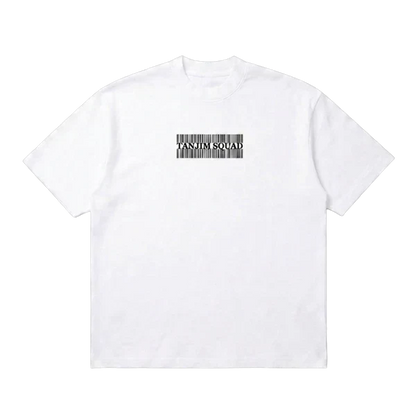 BARCODE TEE WHITE