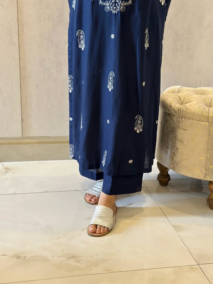 Pk Two pieces set (Navy Blue)