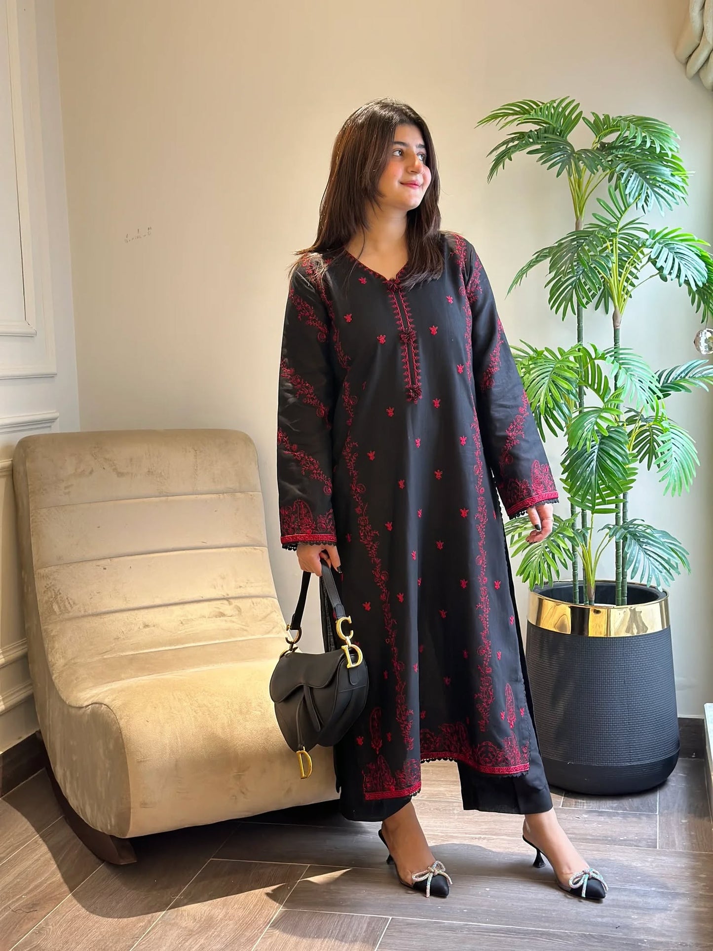 Pk Two pieces set (Black)