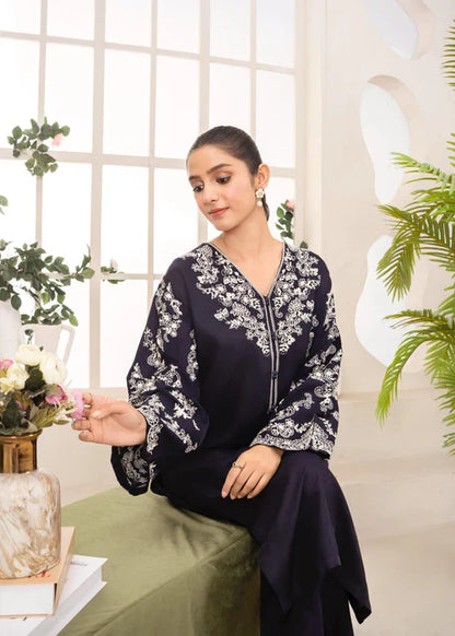 Pk Single Kameez (Navy Blue)