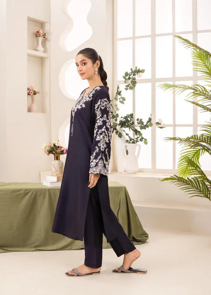 Pk Single Kameez (Navy Blue)