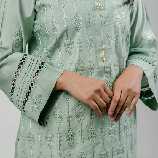 Pk Two pieces set (Mint Green)