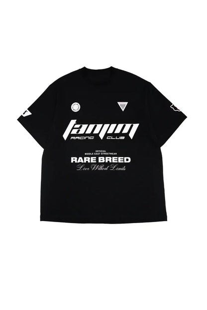 TANJIM RACE T-SHIRT - BLACK