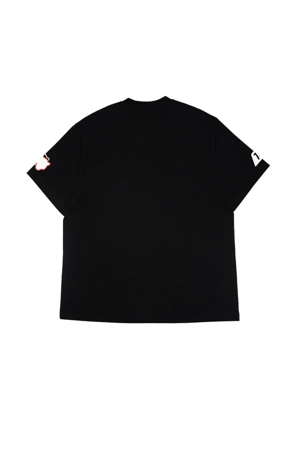 TANJIM RACE T-SHIRT - BLACK
