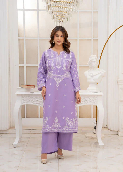 Pk Two pieces set (Levender)